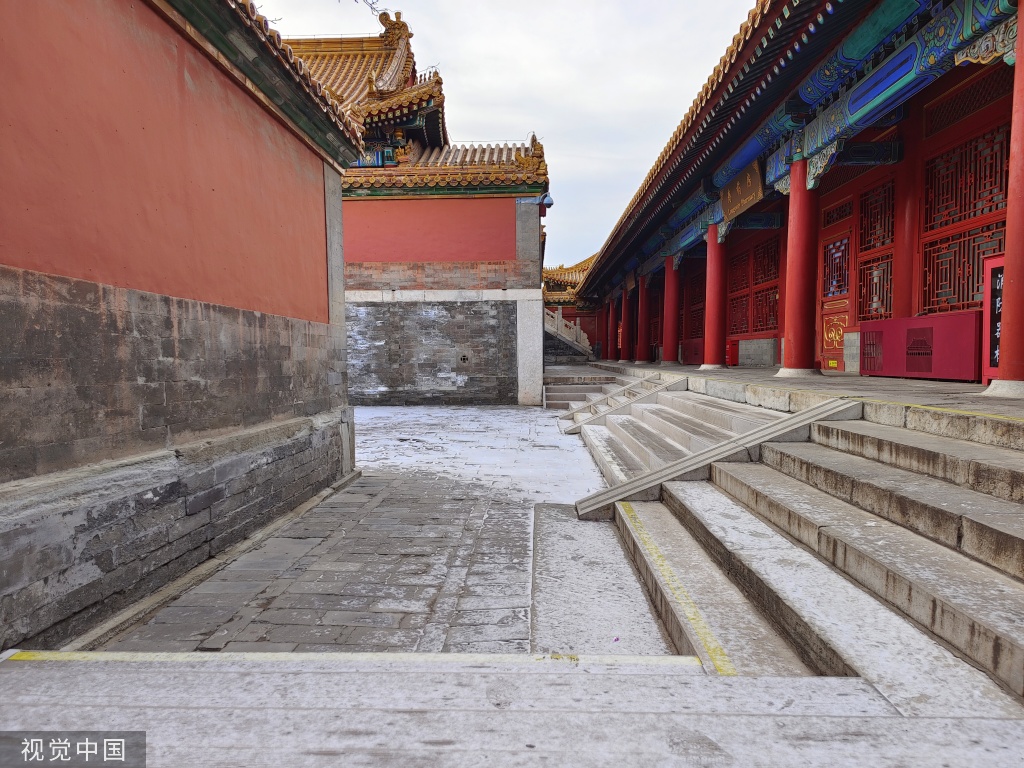 北京迎来癸卯兔年首场降雪