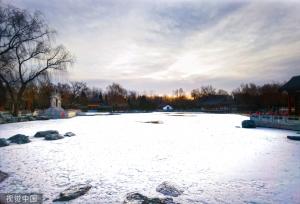 北京迎来癸卯兔年首场降雪