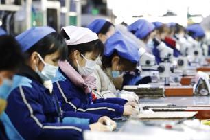 新年伊始 江苏宿迁工人复工复产力争“开门红”