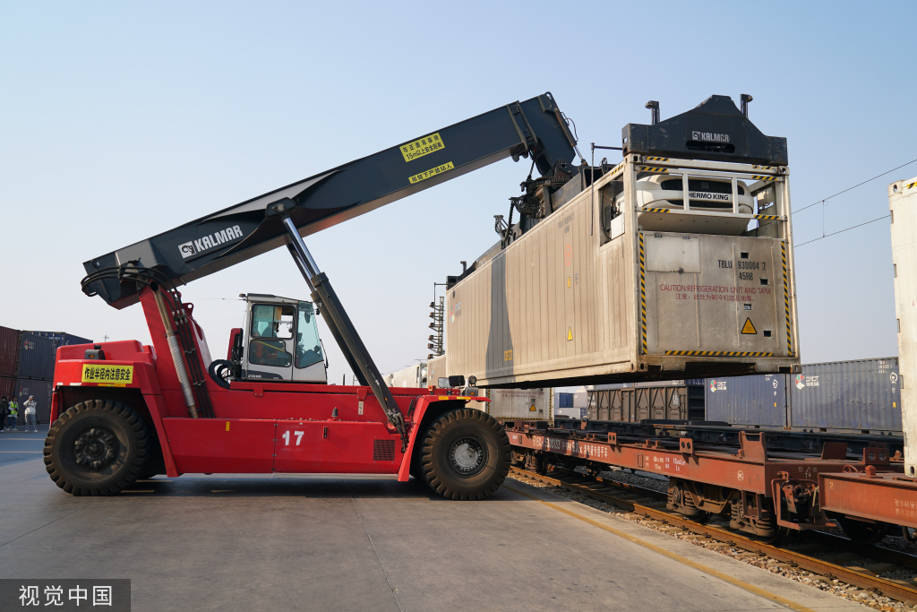 中老泰实现全程铁路货物运输