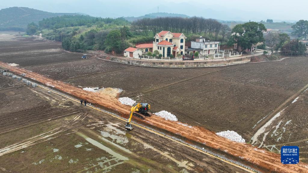 湖南常宁：高标准农田建设备春耕