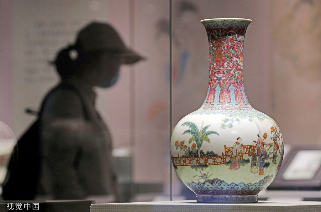 “瓷器上的女性图像”展亮相浙江省博物馆