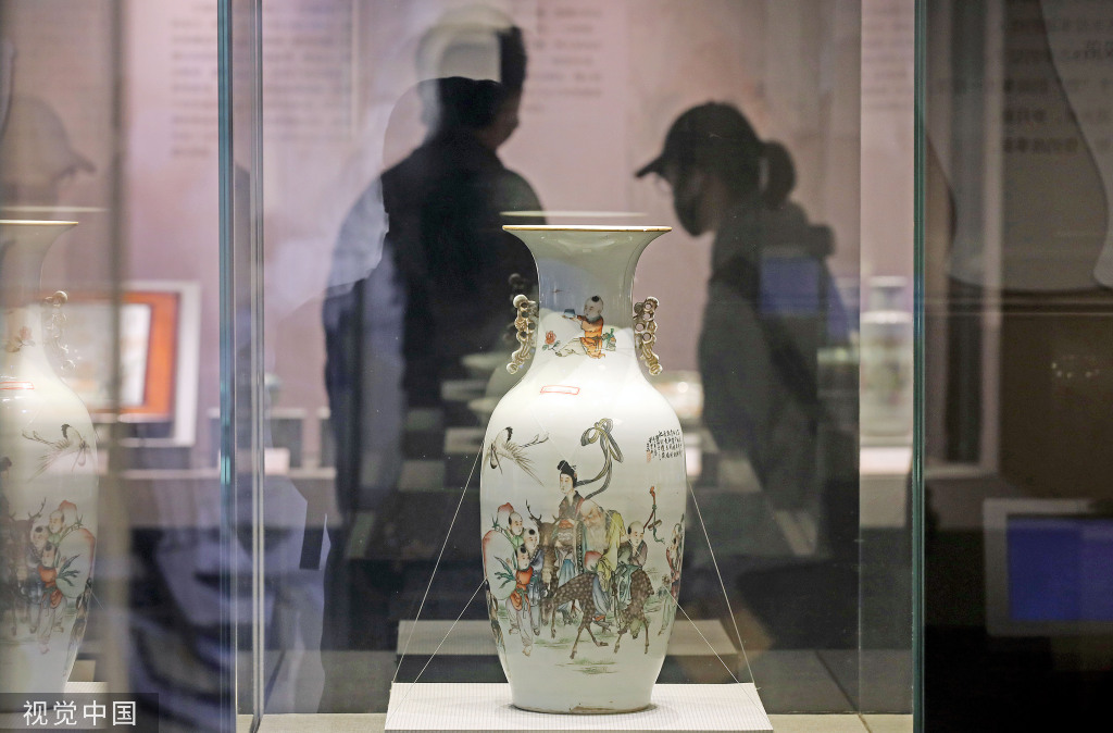 “瓷器上的女性图像”展亮相浙江省博物馆