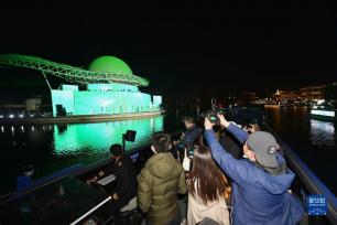 北京亮马河游船开启2023年首航