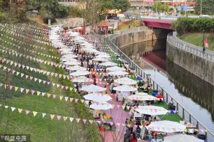 重庆：九龙坡夜市热闹非凡