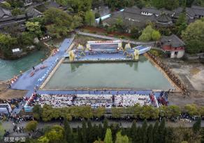 成都：都江堰放水节开幕