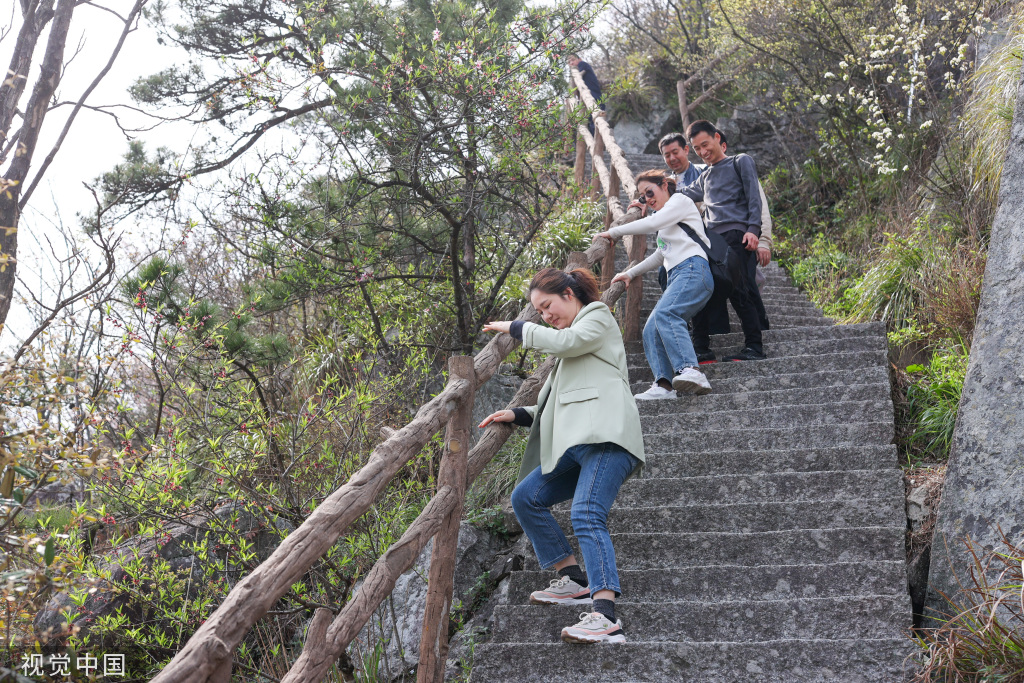 江西九江庐山景区旅游市场强势回暖