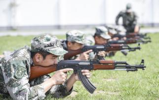 江苏淮安：民兵轮训备勤 提高应急能力
