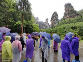 张家界森林公园4月23日起实行大流量应急管理措施