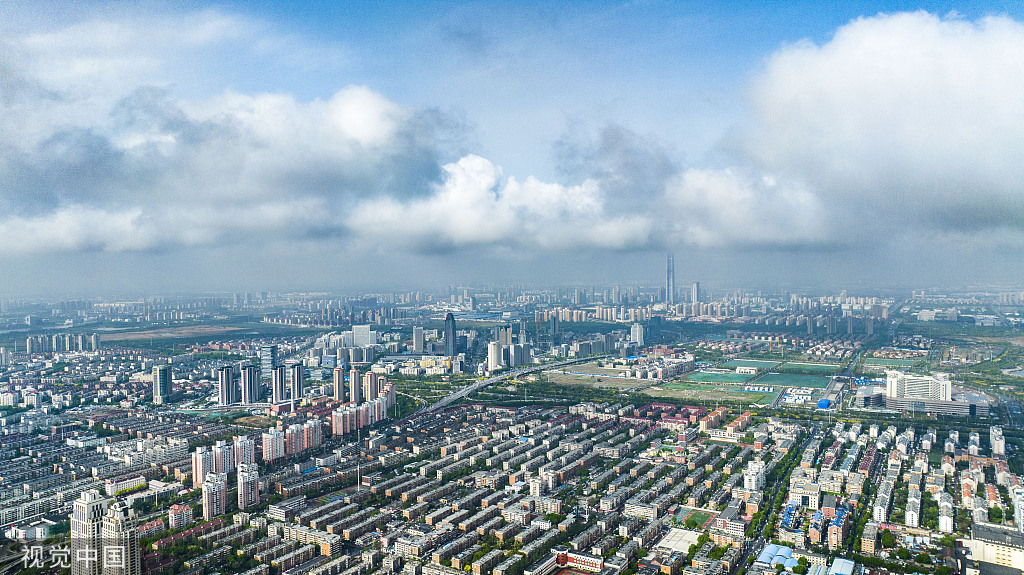 天津雨后现平流雾景观