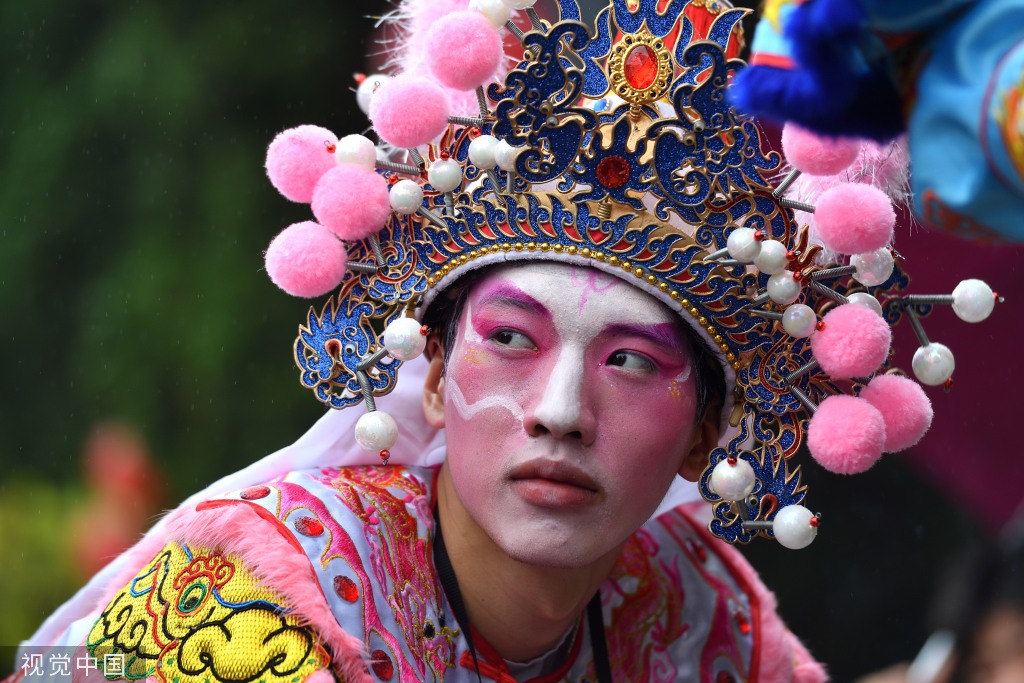 广州南沙妈祖文化旅游节举行 非遗文化巡游上演