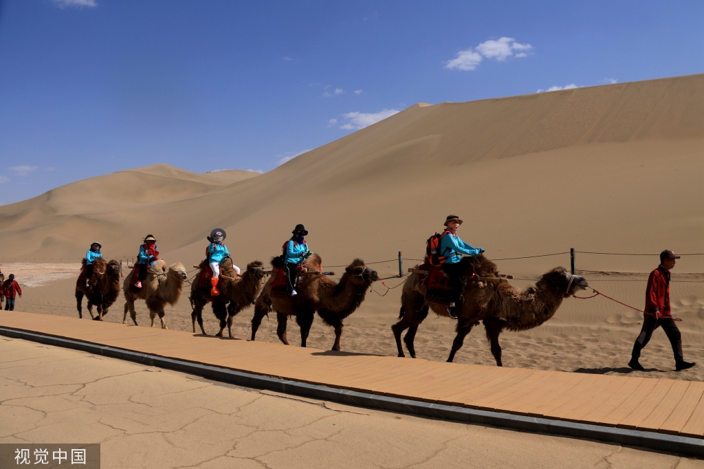 甘肃敦煌旅游接待人数创新高