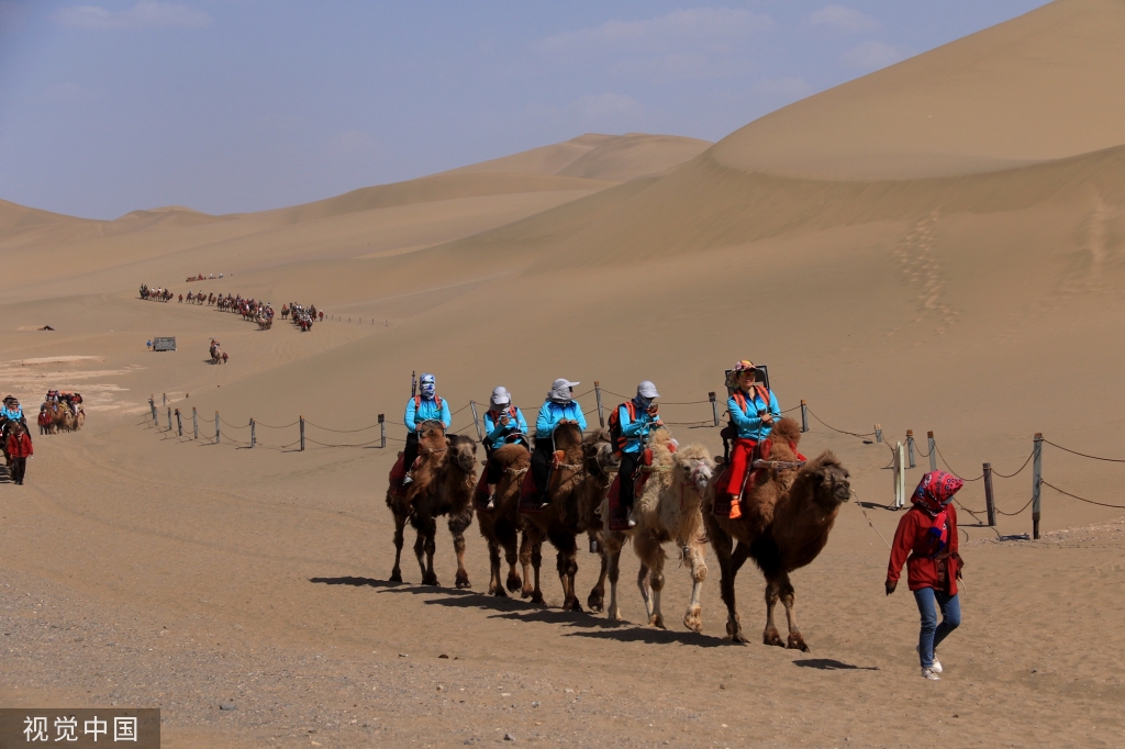 甘肃敦煌旅游接待人数创新高