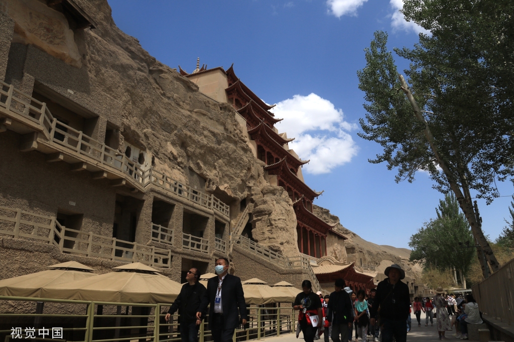 甘肃敦煌旅游接待人数创新高