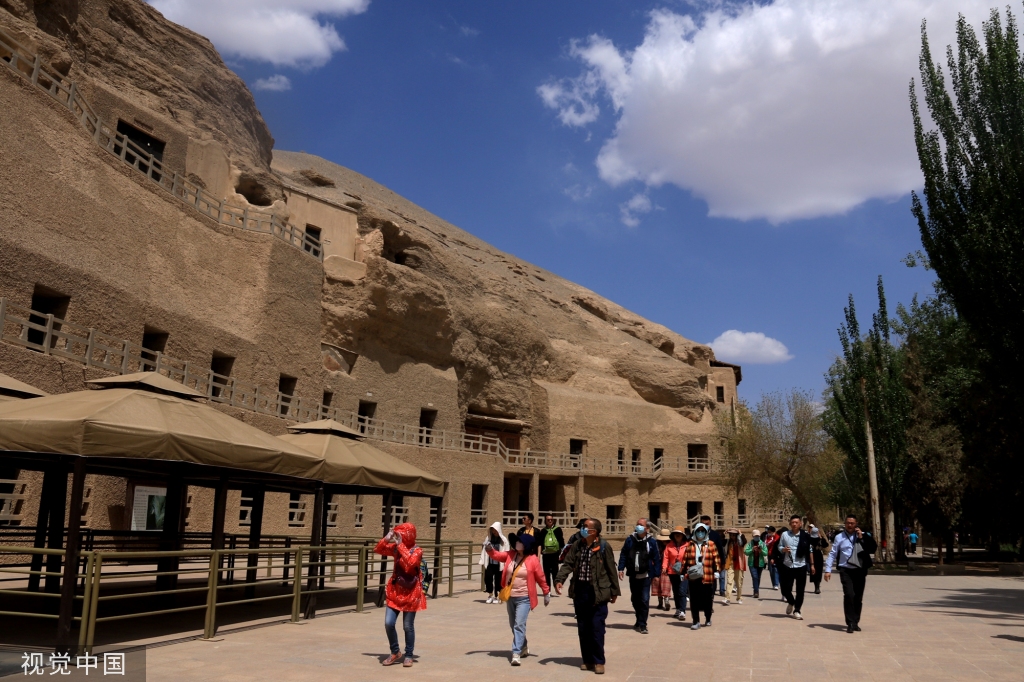 甘肃敦煌旅游接待人数创新高