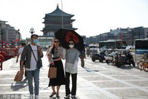 中国—中亚峰会将在西安举行 街头装扮一新