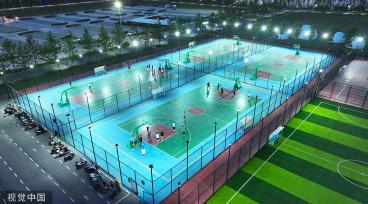 江苏连云港打造生态公园 落成全民健身好去处