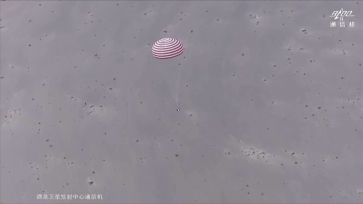 神舟十五号航天员乘组返回地球