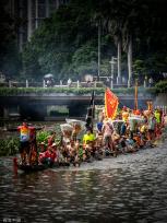 猎德龙舟队备战广州国际龙舟邀请赛