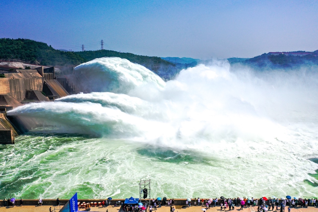 河南黄河小浪底2023年调水调沙正式启动