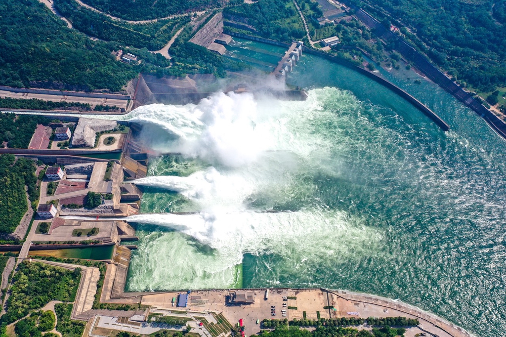 河南黄河小浪底2023年调水调沙正式启动