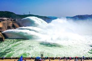 河南黄河小浪底2023年调水调沙正式启动