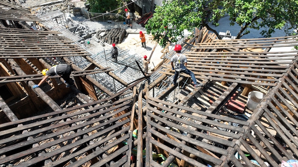 重庆酉阳：修缮老屋 留住乡愁