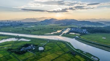 江西新干：水渠相连 保丰收