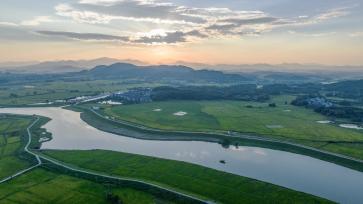 江西新干：水渠相连 保丰收