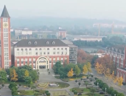 大运会火炬“蓉火”在成都市内传递