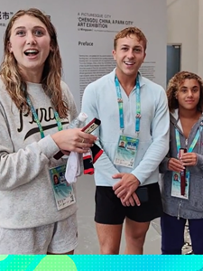 外国运动员点赞成都：太有魅力了！