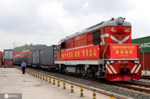 贵阳直达哈萨克斯坦中亚班列首发