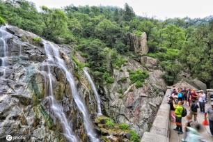 山东泰山：雨后群瀑争流 壮美如画 - 图片 - 海外网