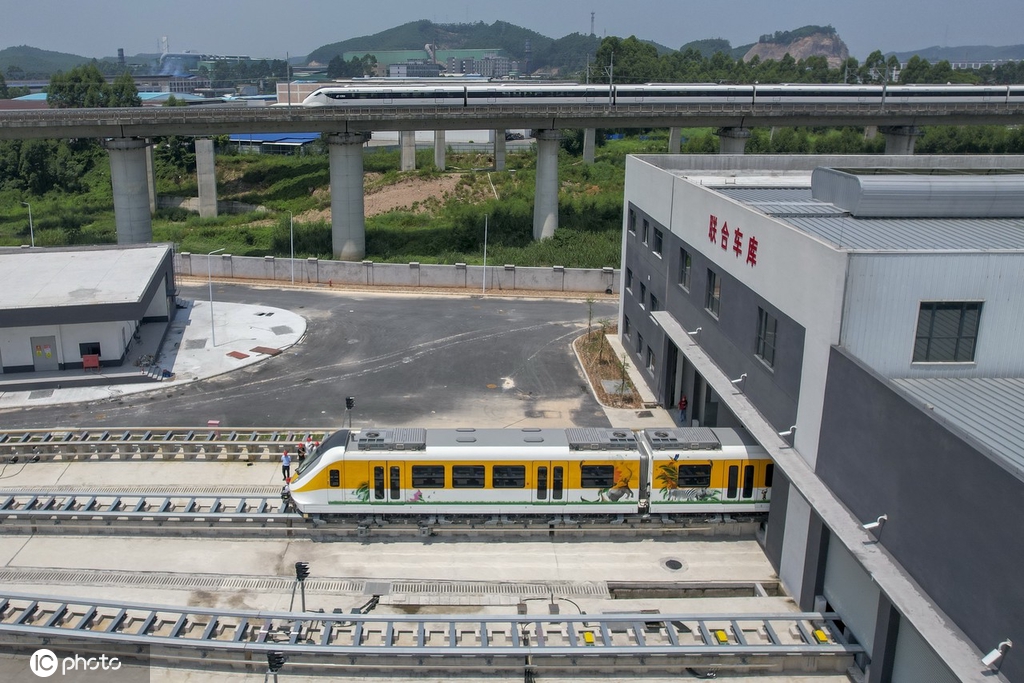 广东首条中低速磁浮旅游专线建设有序进行