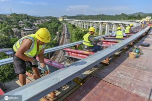 广东首条中低速磁浮旅游专线建设有序进行