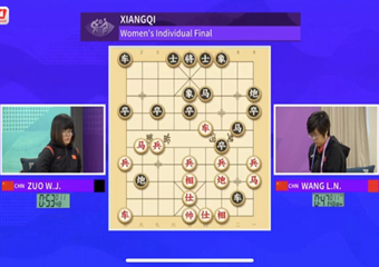左文静夺得杭州亚运会象棋女子个人金牌