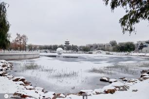 雪后长春银装素裹冬韵十足