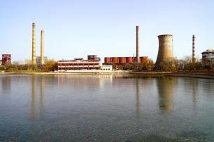 北京首钢园现工业风独特冬日美景