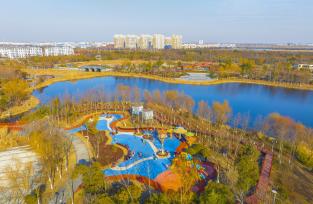 江苏泗洪升级改造生态公园 扩大城市绿化面积