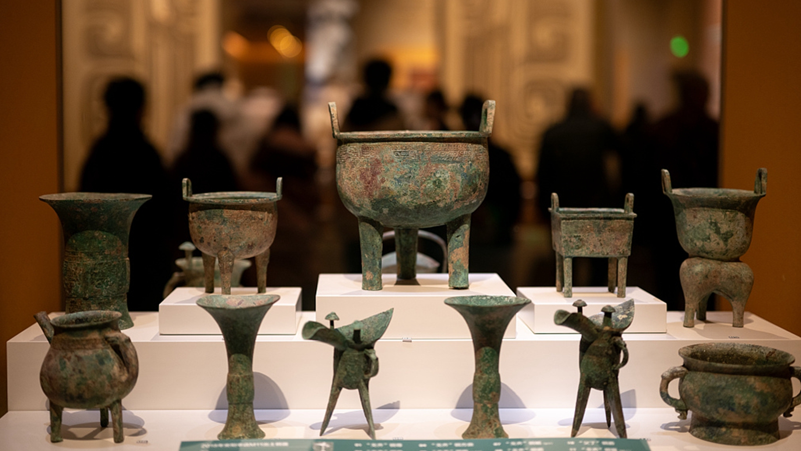 安阳殷墟博物馆新馆开馆 上千件套文物集中亮相