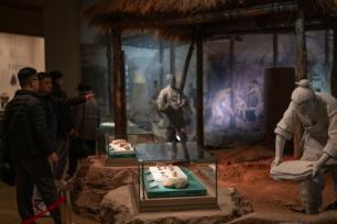 安阳殷墟博物馆新馆开馆 上千件套文物集中亮相