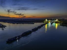 苏北运河2024年春运收官 货物运量2972万吨