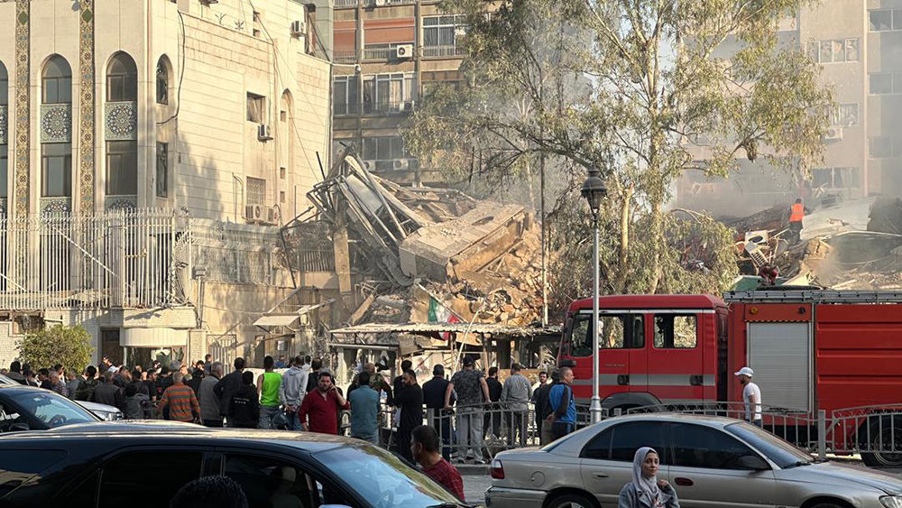  US media said that the explosion was heard from Iran before Israeli missiles hit targets in Iran