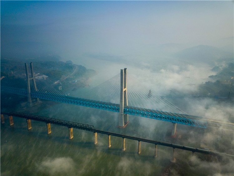 太美了重庆的这座桥又创了世界纪录