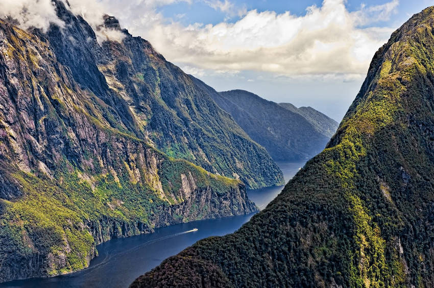 美到窒息的新西兰的峡湾美景