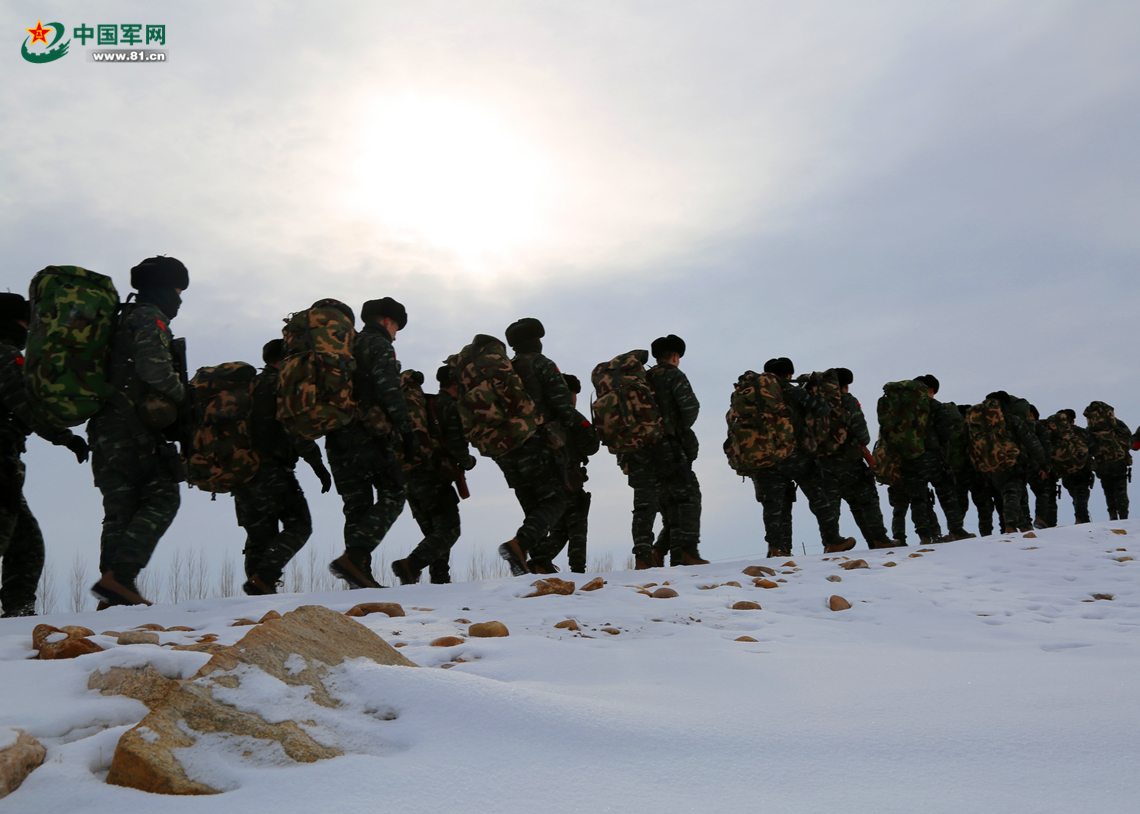 零下18度武警魔鬼周极限训练激战正酣