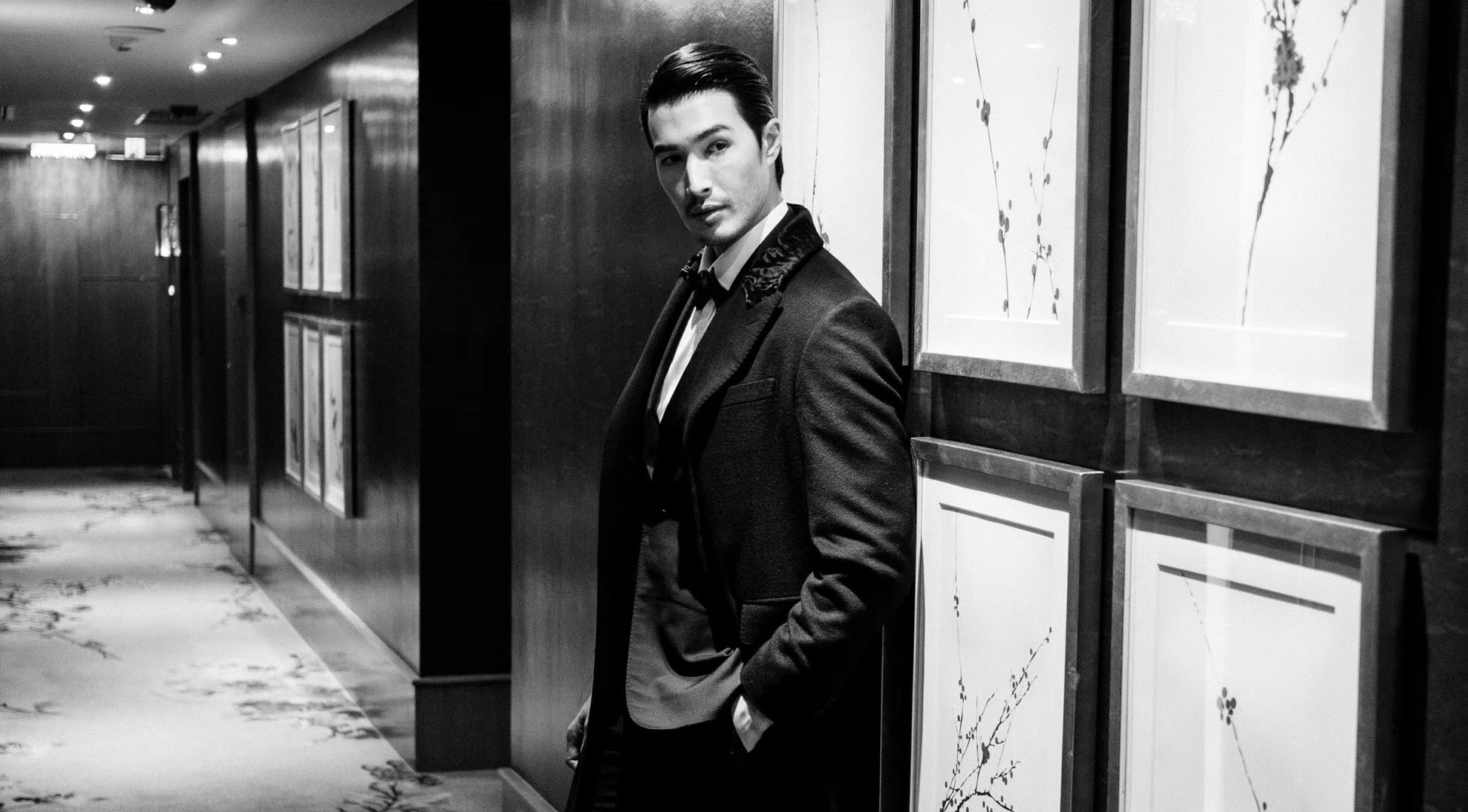 锦荣黑白大片质感高级尽显贵族绅士范儿