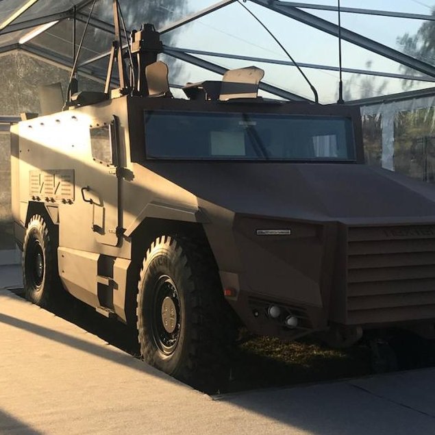 法全新研发装甲车将装备法军队 造型很别致