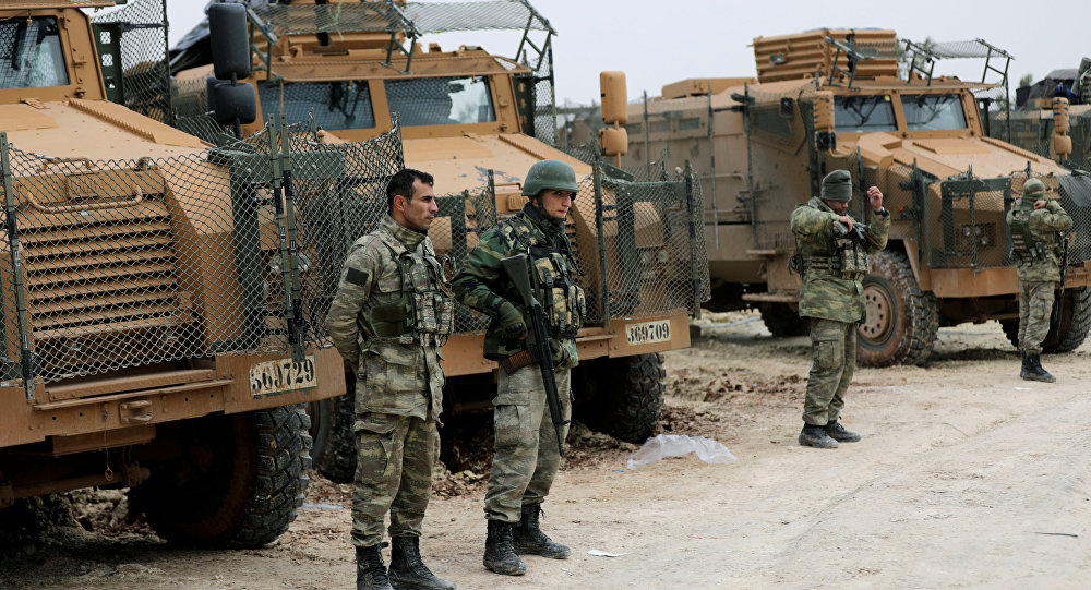 土耳其军队在叙利亚遭炮袭 已致士兵1死5伤(图)
