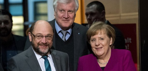 德国各党派原则上达成组阁协议 新政府或3月出炉